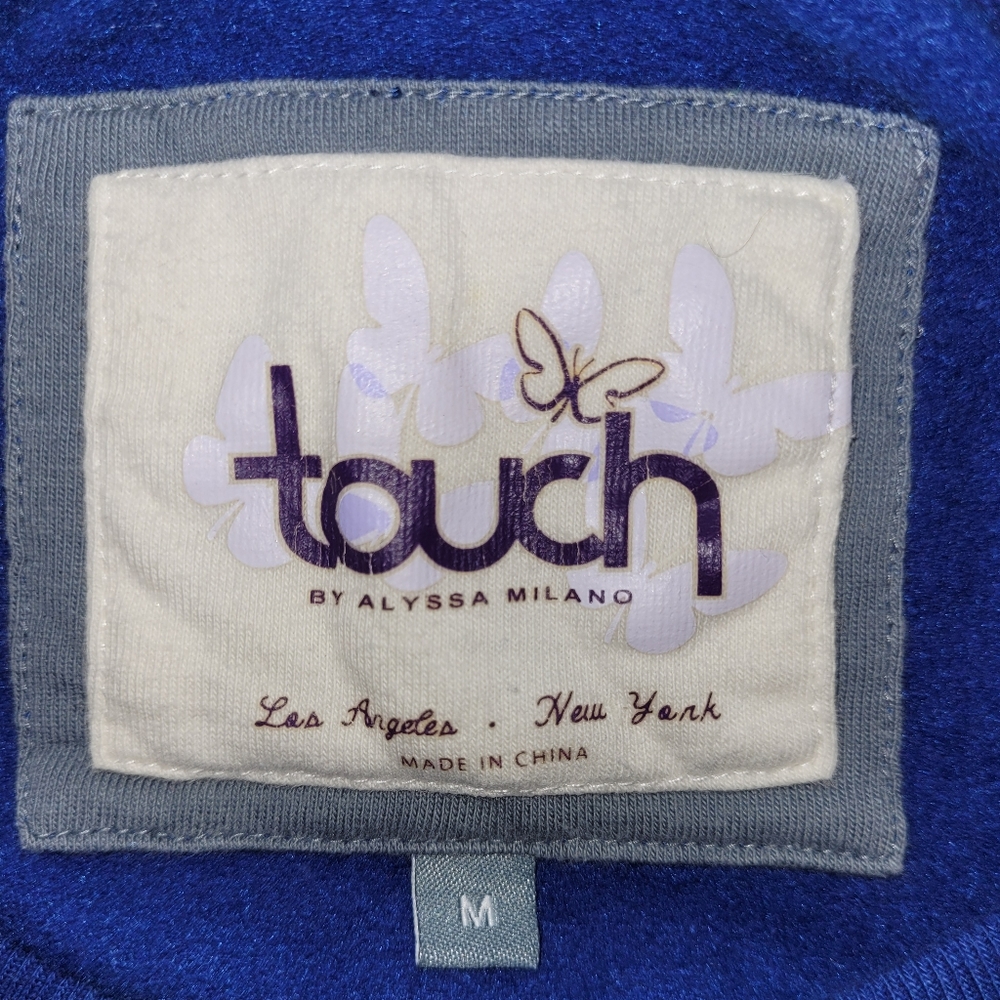 🏈NY Giants Womans pullover 3/4 sleeve hoodie Touch by Alyssa Milano - Picture 6 of 16